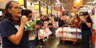 Anti-ICE activists hold Home Depot business operations hostage with disruptive ice