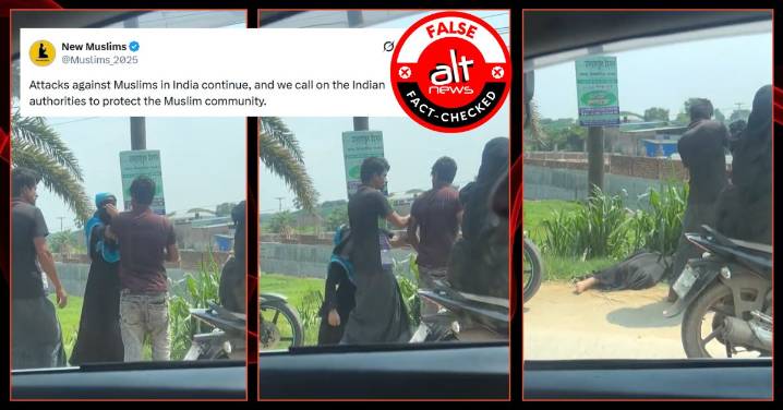 Attack against Muslims in India? No, viral video of woman collapsing is from Bangladesh