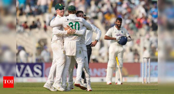 IND vs SA: India fall apart without Shubman Gill as Simon Harmer inspires South Africa’s 30