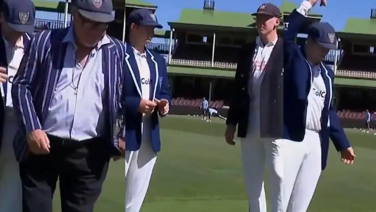 WATCH: Smith's Failed Attempt Of Tossing The Coin Goes Viral Cricket