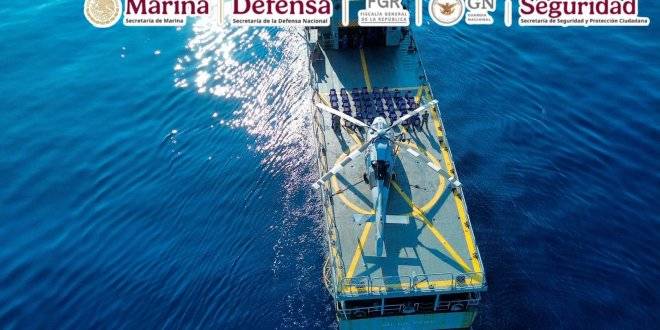 Aseguran 2.5 toneladas de cocaína en costas de Michoacán