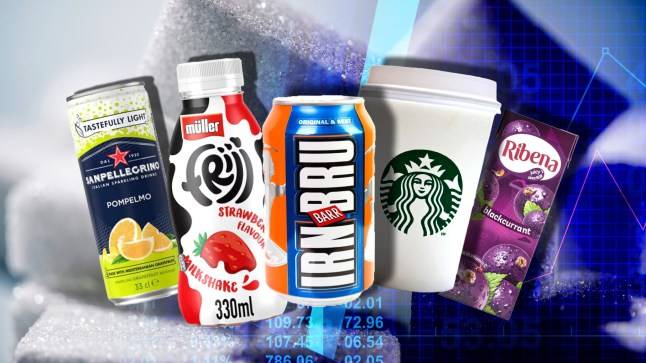 Full list of drinks set to be hit with Budget sugar tax