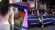Pleito por conductor “tuner” en Desfile de Catrinas se hace viral