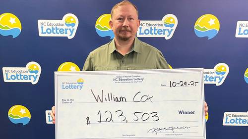 NC man spends $5 on digital lottery game wins over $123K jackpot: 'Unbelievable'