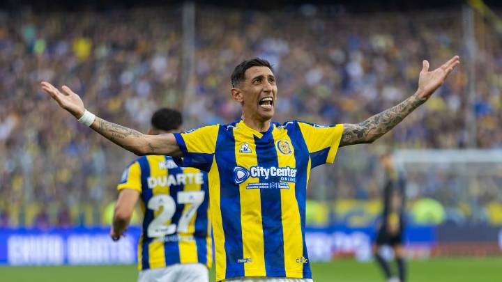Ver para creer: Di María gana su primer título en el fútbol argentino... ¡En las puertas de una oficina!