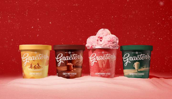 Graeter’s Ice Cream introduces new look, new tagline and holiday flavors