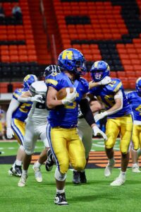 All-Conference selections for Ririe’s Lewis and Huntsman. West Jefferson’s Burtenshaw, Shuldberg  of North Fremont honored