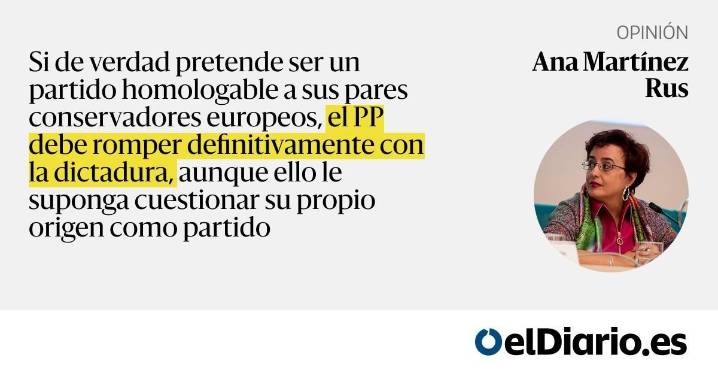 El PP y la larga sombra de Franco