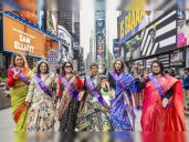 Special ‘saree’ event in Times Square  celebrates culture, empowerment in NYC