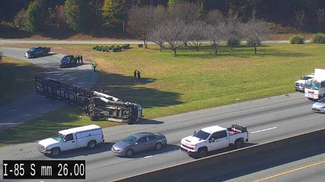 Traffic alert: I-85 on-ramp closed in Gaston County at exit 26