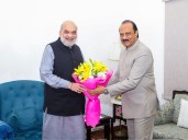 Ajit Pawar congratulates Amit Shah on NDA’s victory on Bihar