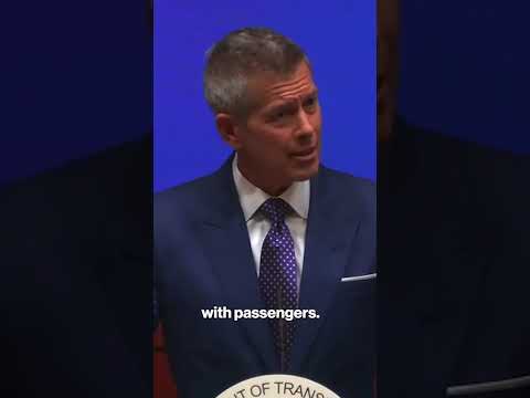 Department of Transportation Announces 10% Flight Reduction Amid Government Shutdown #shorts