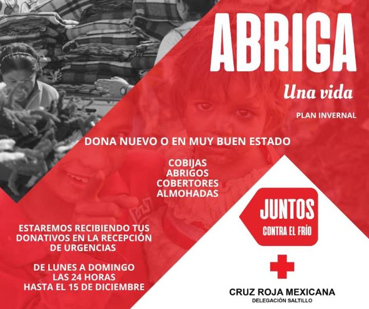 Pone en marcha Cruz Roja plan invernal Abriga una Vida 2025