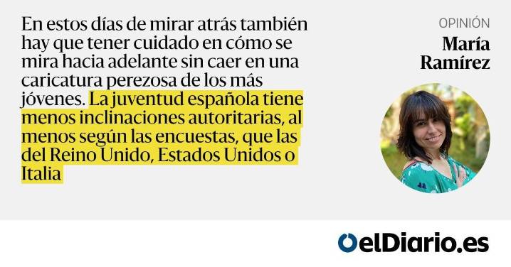 Los jóvenes españoles no son tan fachas