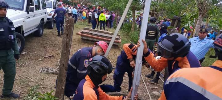 Dos hombres murieron asfixiados en un pozo de 20 metros de profundidad