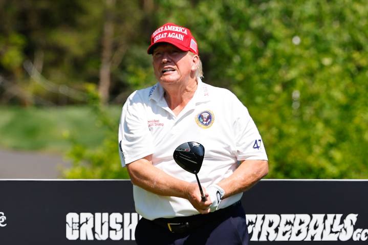 Donald Trump’s golf bill for the American taxpayer is on eye
