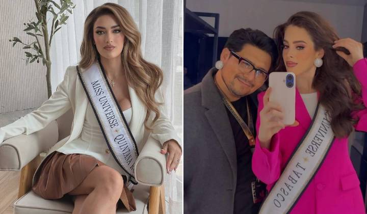 Michelle Domínguez, Miss Quintana Roo 2025, denuncia a Jorge Figueroa por violencia