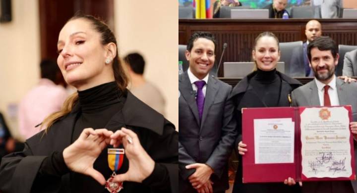 Claudia Bahamón recibe homenaje del Congreso por su trabajo destacado con el medio ambiente