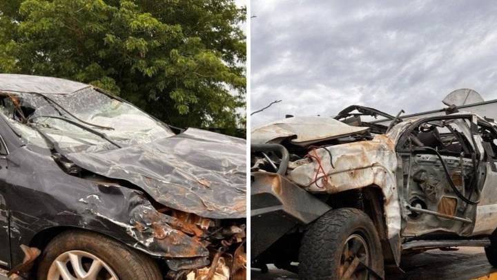 Doomadgee crash: Mum and child dead, police release vehicle photos
