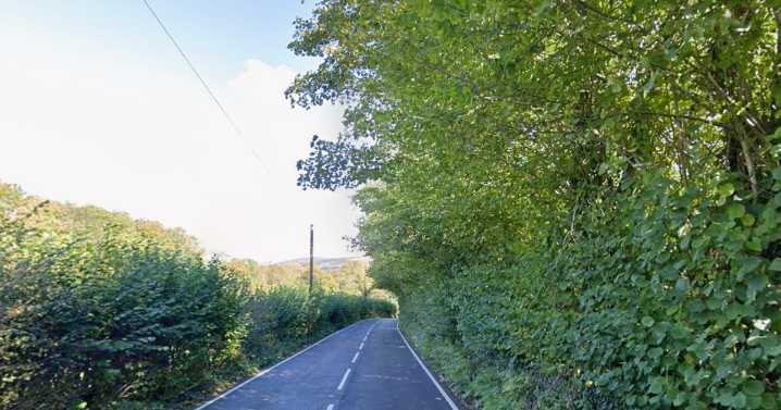 Woman taken to hospital after bus drives into ditch