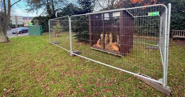 UK's most depressing Christmas town with 'Jesus crib by KFC' and decoration shambles