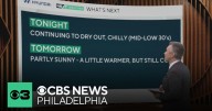 Chilly Wednesday night in Philadelphia region