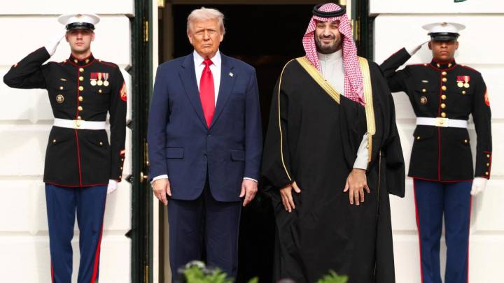 Trump 'rehabilita' a Bin Salman: recibimiento en la Casa Blanca con honores siete años después del asesinato de Khashoggi