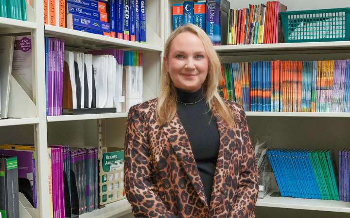 Holly McCoy of Literacy Services of Wisconsin Her Mission: Helping Adults Learn to Read