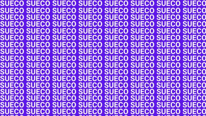 Solo una persona con vista de halcón puede encontrar la palabra 'SUEÑO' en solo 5 segundos