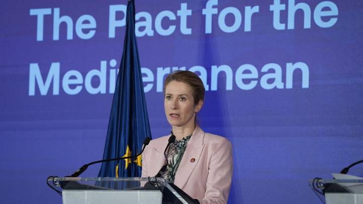 Kaja Kallas presenta en Barcelona el Nuevo Pacto por el Mediterráneo de la UE