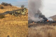 Avión de carga militar turco se estrella en Georgia tras despegar de Azerbaiyán