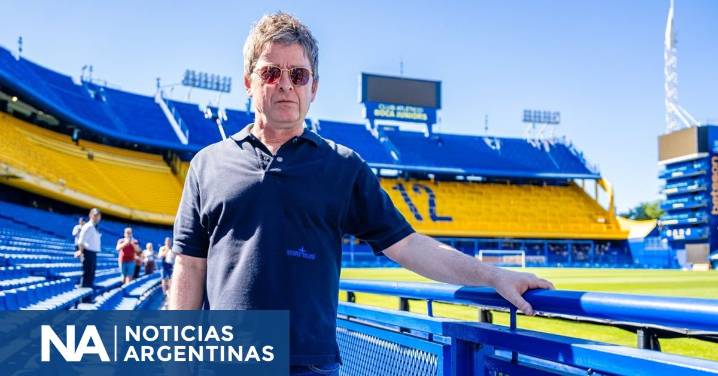 Noel Gallagher volvió a visitar La Bombonera