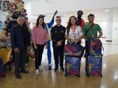 Atletas reciben dotación para los Bolivarianos