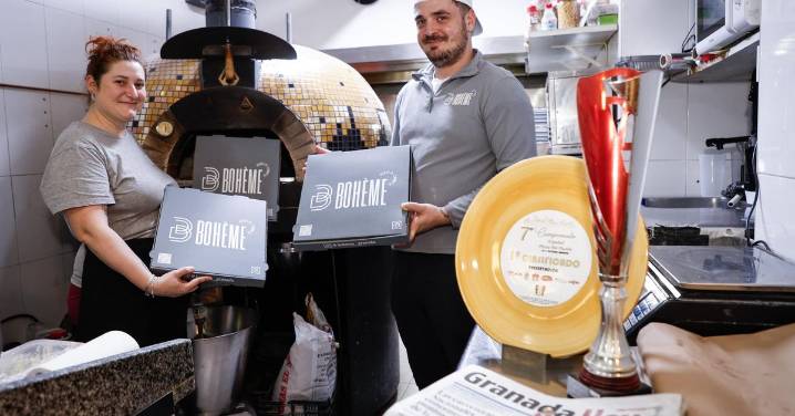Pizzería y churrería La Bohème, el sueño de Fernando y Rocío amasado a pulso