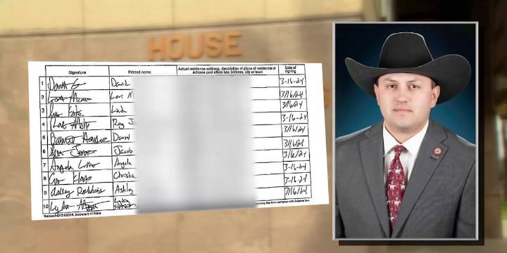 Ex-Arizona lawmaker pleads guilty to forging petition signatures