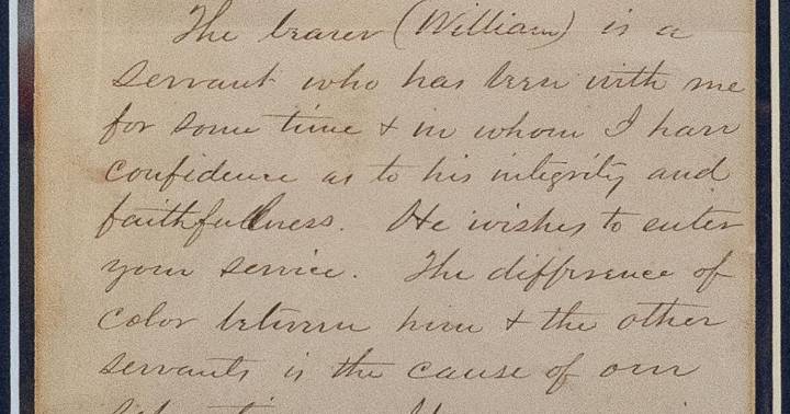 Abraham Lincoln letter seeking job for Black friend and valet now on display at presidential museum