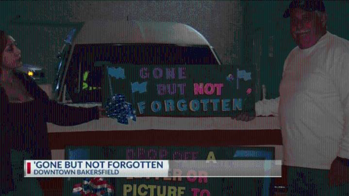'Gone but not Forgotten' honors veterans in downtown Bakersfield