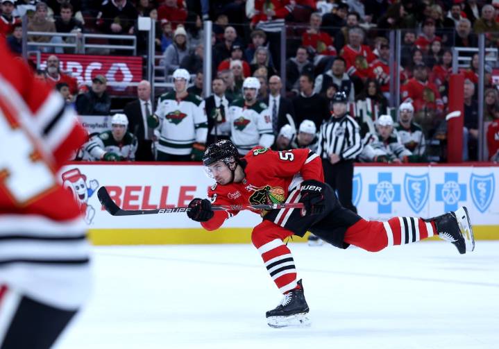 Photos: Chicago Blackhawks lose 4-3 to the Minnesota Wild in overtime – Chicago Tribune
