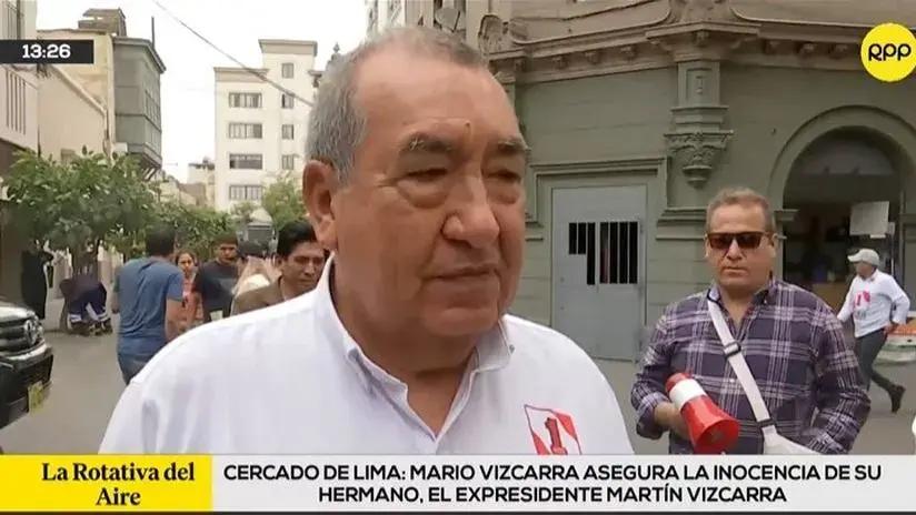 "No hay una sola prueba": Martín Vizcarra está "confiado" de su inocencia en el proceso, asegura su hermano Mario