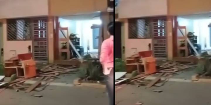 Trujillo: presuntos extorsionadores activan explosivo en Los Sauces y dañan varias casas para amedrentar a vecinos