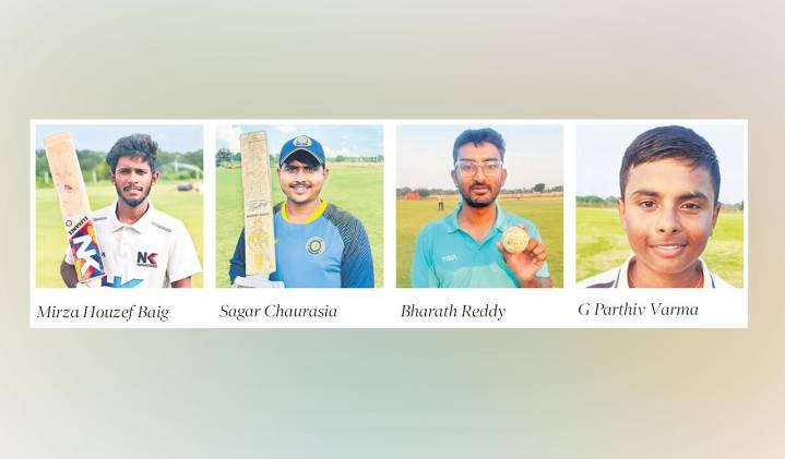 Sagar Chaurasia, Sathwik Reddy shine with tons in HCA A