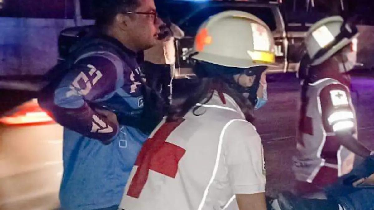 Motociclista atropella a un adulto mayor en el libramiento Luis Donaldo Colosio de Mazatlán