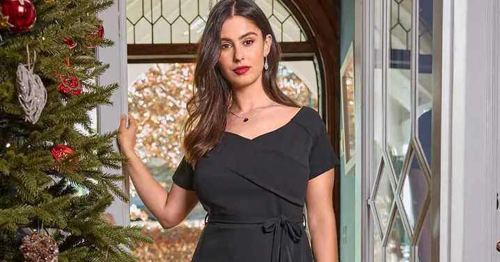 This £55 dress 'perfect for curvy figures' is ideal for Christmas parties