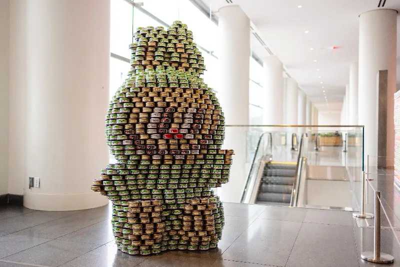 Canstruction Returns to Brookfield Place: Building for a Cause