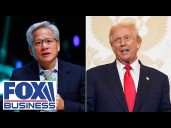‘HE SET THE TONE PERFECTLY’: Nvidia CEO credits Trump for US tech leadership