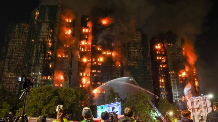 Death toll in Hong Kong apartment complex blaze rises to 146