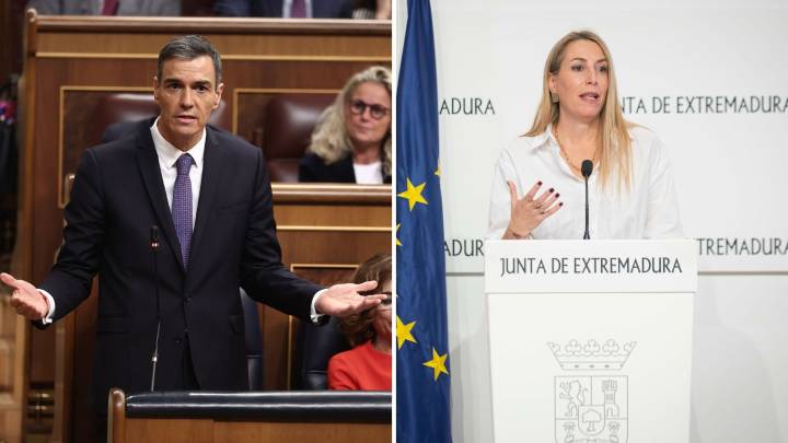 Sánchez critica la gestión de los incendios en Extremadura y Guardiola le acusa de “enchufar a su hermano”
