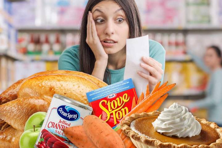 Thanksgiving dinner groceries 23% more expensive than last year with an 188% increase on this holiday favorite