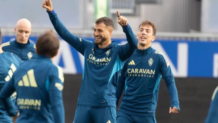 Paulino vuelve a lesionarse, es baja en el Real Zaragoza-Huesca y su mal es una incógnita