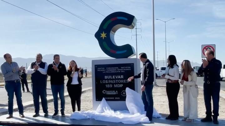 Unen los Pastores al Libramiento OFT; inaugura Manolo Jiménez paso vial deprimido